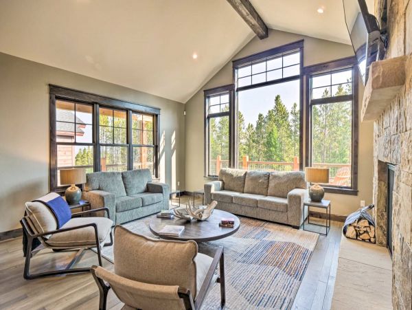 4 Bedroom Breckenridge Vacation Home Mountain View Sleeps 12