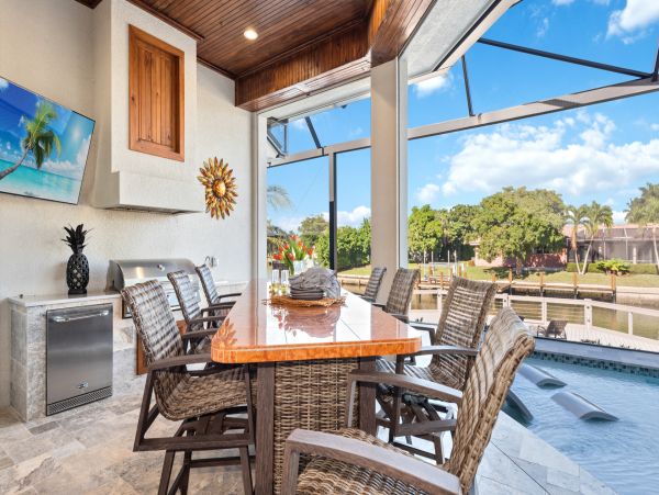 Luxury Marco Island Waterfront Home with Pool & Views