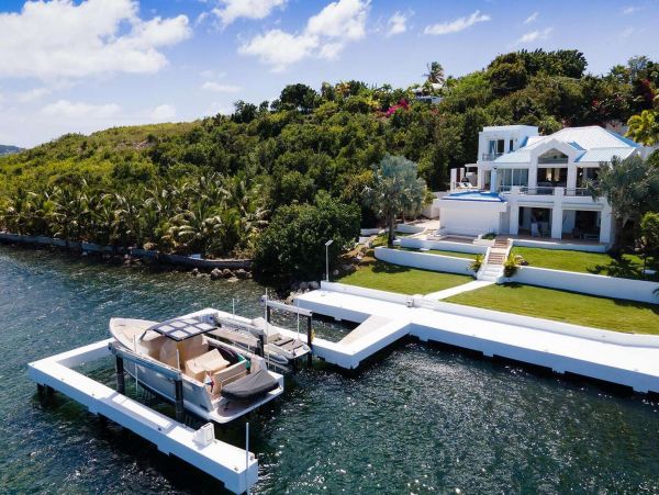 Bay Views Saint Maarten Vacation Pool Home Five Bedrooms