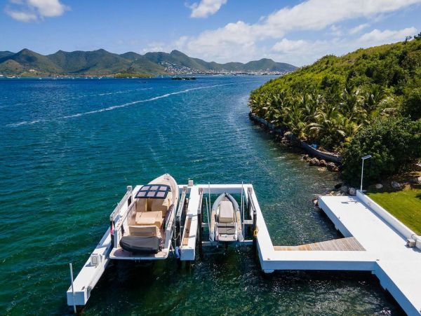 Bay Views Saint Maarten Vacation Pool Home Five Bedrooms