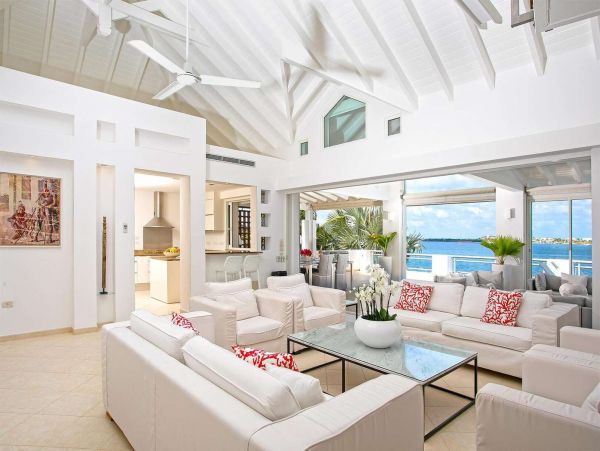 Bay Views Saint Maarten Vacation Pool Home Five Bedrooms