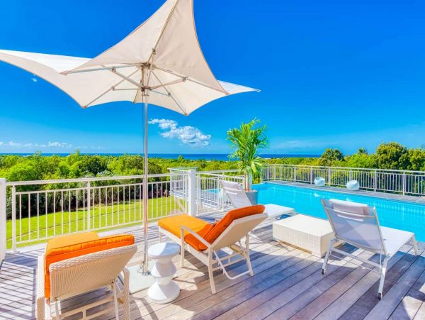 Saint Maarten Vacation Home Six Bedroom Ocean View Sleeps 14