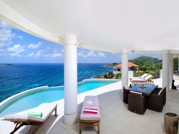 Ocean-view villa - St. Marteen