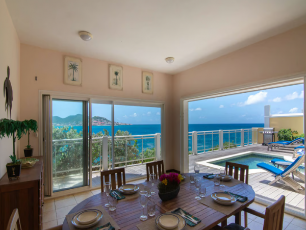 Gorgeous Villa with Amazing Views in Saint Martin
