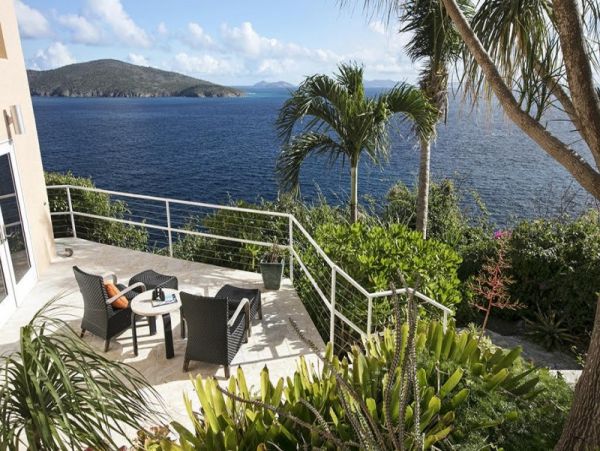 Oceanfront St. Thomas Vacation Home Five Bedroom