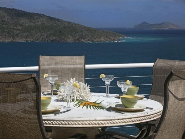 Oceanfront St. Thomas Vacation Home Five Bedroom
