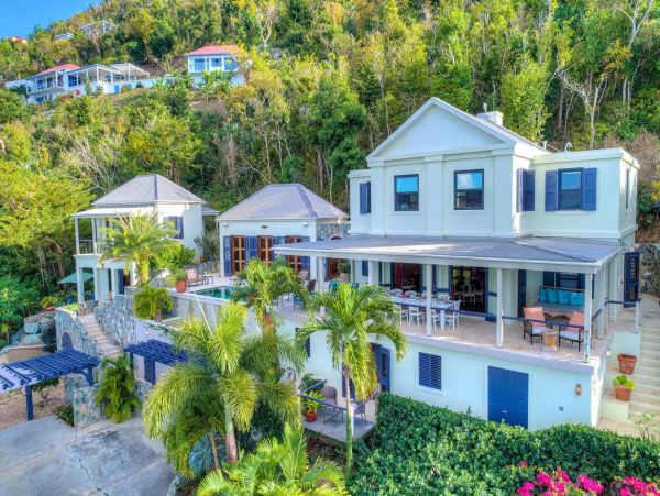 Tortola Vacation Home Four Bedroom with Breathtaking Ocean Views