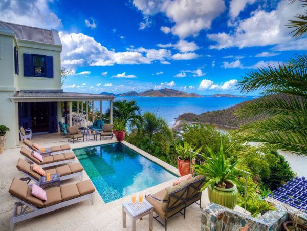 Tortola Vacation Home Four Bedroom with Breathtaking Ocean Views