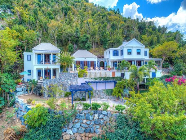 Tortola Vacation Home Four Bedroom with Breathtaking Ocean Views