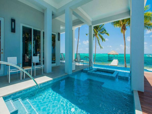 Cayman Islands Oceanfront 6 Bedroom Villa Private Beach