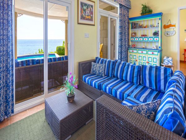 Oceanfront 2 Bedroom Grand Cayman Rental Private Pool