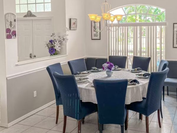 Water Views Vacation Pool Home in Cape Coral Seven Bedrooms