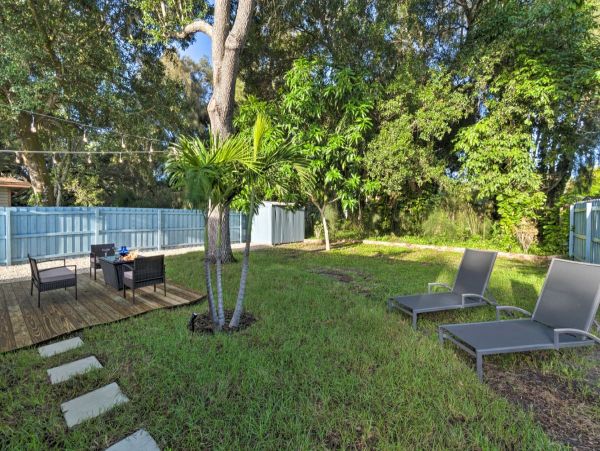 Modern Sarasota Rental Near Beaches with Fire Pit & Lanai