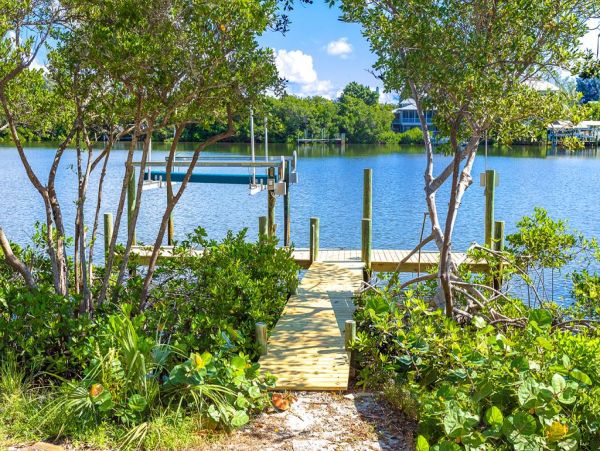 Coastal Vacation Home in Palm Island with Pool & Boat Dock