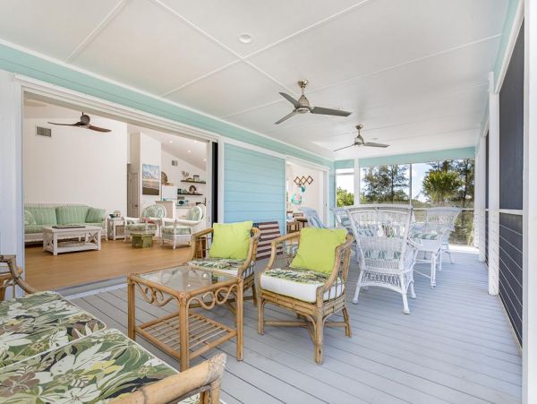 Coastal Vacation Home in Palm Island with Pool & Boat Dock