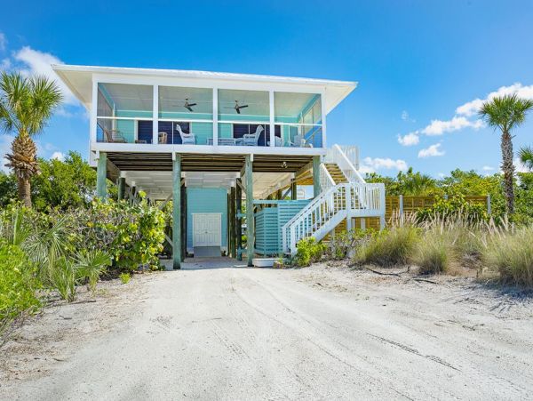 Coastal Vacation Home in Palm Island with Pool & Boat Dock