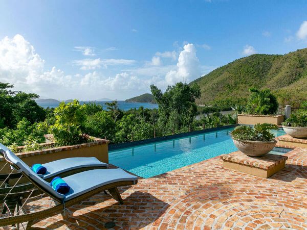 Magnificent St John Villa Perched Above the North Shore