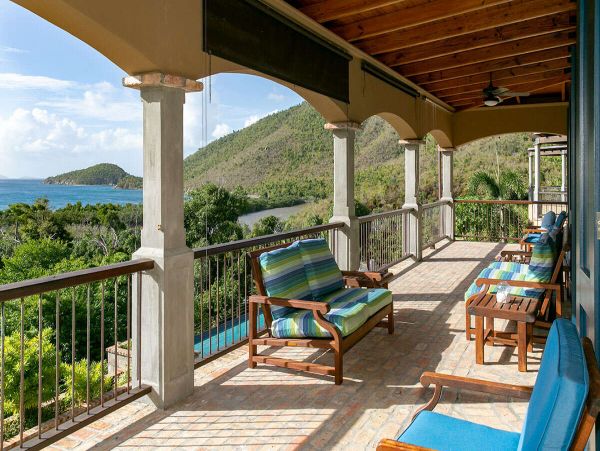 Magnificent St John Villa Perched Above the North Shore