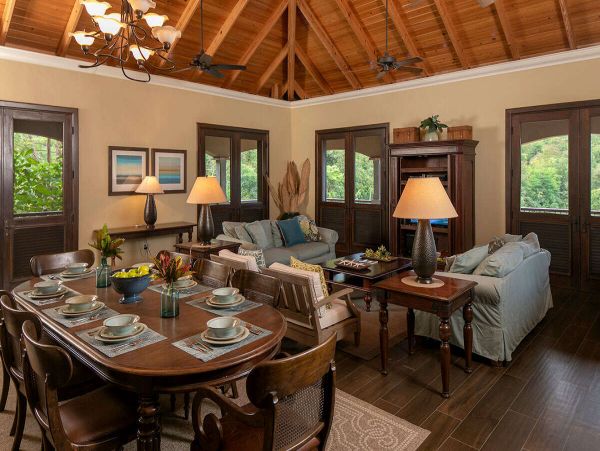 Magnificent St John Villa Perched Above the North Shore