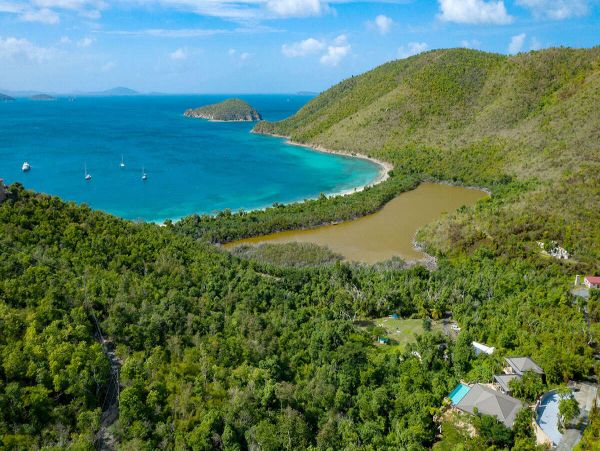 Magnificent St John Villa Perched Above the North Shore