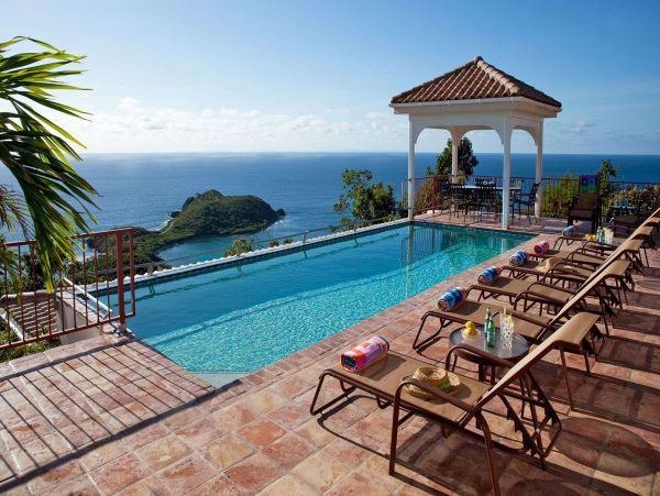 St John Stunning Ocean Views 6 Bedroom Vacation Pool Villa
