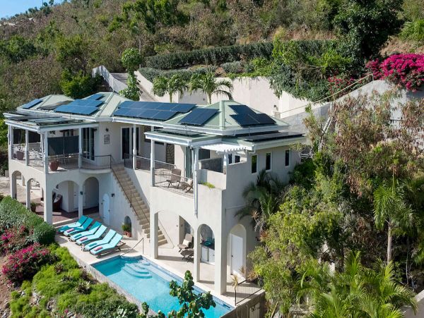 St. John 4 Bedroom Home with Bay & Ocean Views