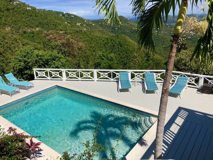 St. John Charming Two Bedroom Sea View Villa