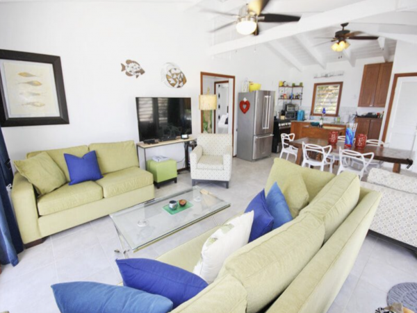 St. John Charming Two Bedroom Sea View Villa