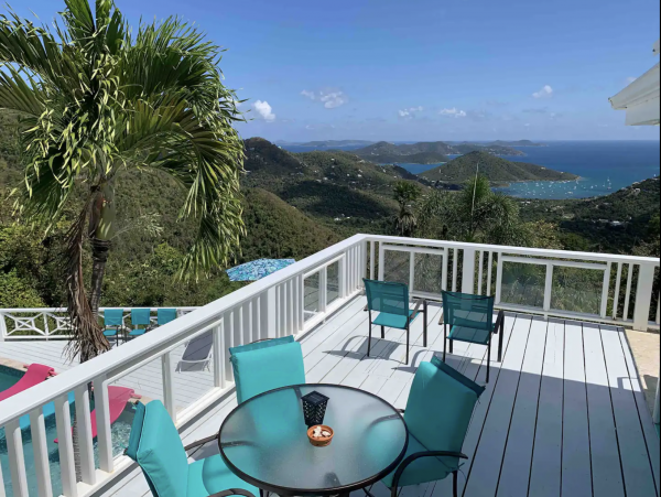 St. John Charming Two Bedroom Sea View Villa