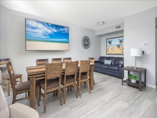 Treasure Island Beachfront Vacation Rental Luxury Condo 3-Bedroom