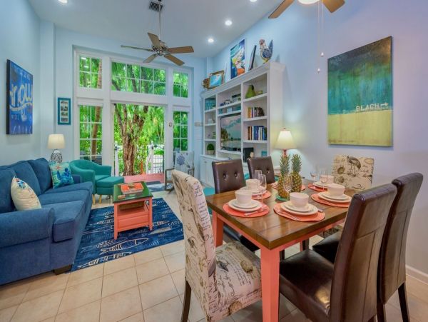 Key West Lovely Vacation Townhome Sleeps 6 Guests