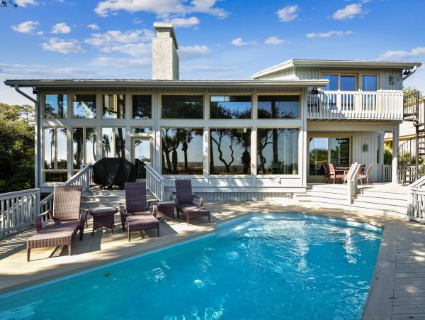 Oceanfront Vacation Home In Hilton Head 6 Bedrooms Sleeps 12