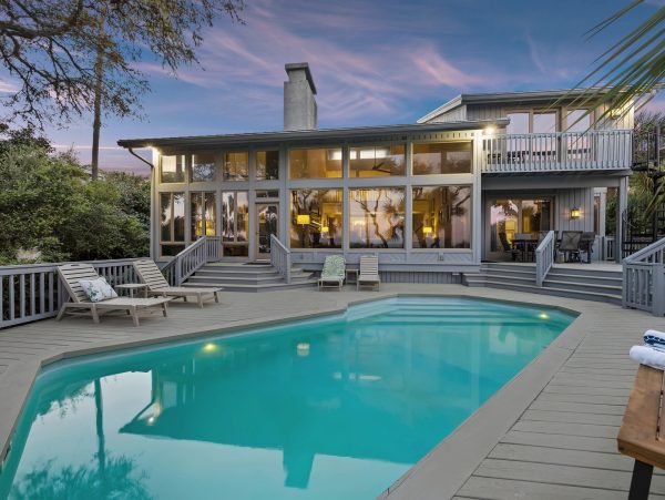 Oceanfront Six-Bedroom Home With Private Pool in Hilton Head