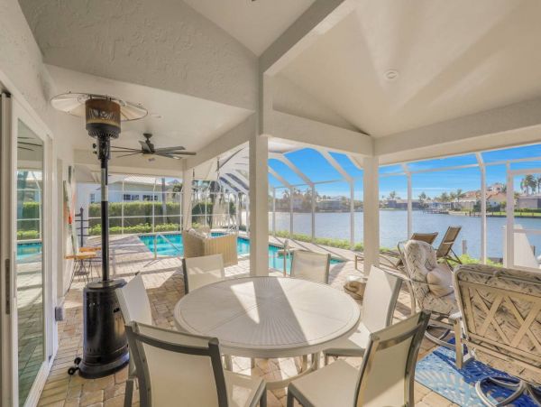 Walk to Beach Marco Island Vacation Home Sleeps Eight Guests