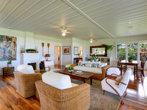 Hanalei Four Bedroom Beachfront Vacation Rental Home