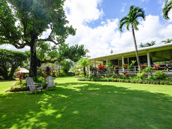 Hanalei Four Bedroom Beachfront Vacation Rental Home