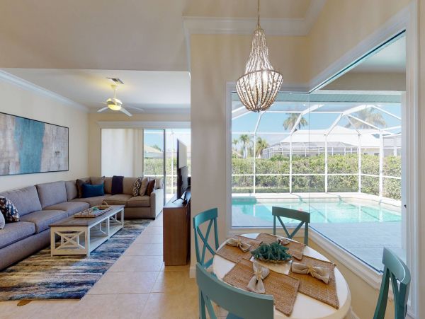 Three Bedroom Plus Den Luxury Vacation Home in Marco Island