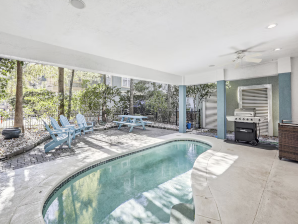 Hilton Head Luxury Vacation Home  Singleton Beach 7-Bedroom Villa with Private Pool