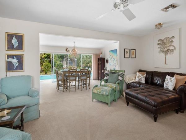 Marco Island Vacation Home with Pool Three Bedrooms Sleeps 8