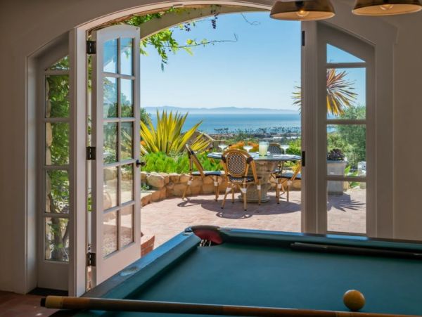 Santa Barbara Vacation Pool Home Ocean Views Four Bedrooms
