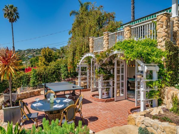 Santa Barbara Vacation Pool Home Ocean Views Four Bedrooms