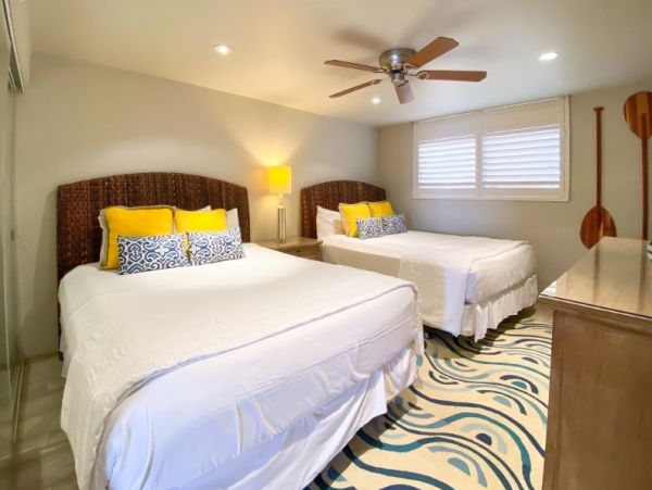 Wailea Two Bedroom Beachfront Rental Condo Ocean Views