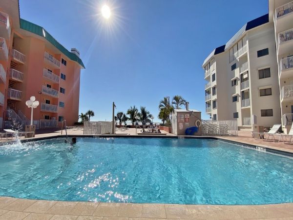 Indian Shores Two Bedroom Beachfront Vacation Condo