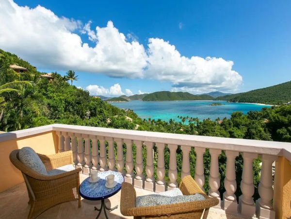 Luxury St. John Villa Rental - Peter Bay Caribbean Beachfront Estate