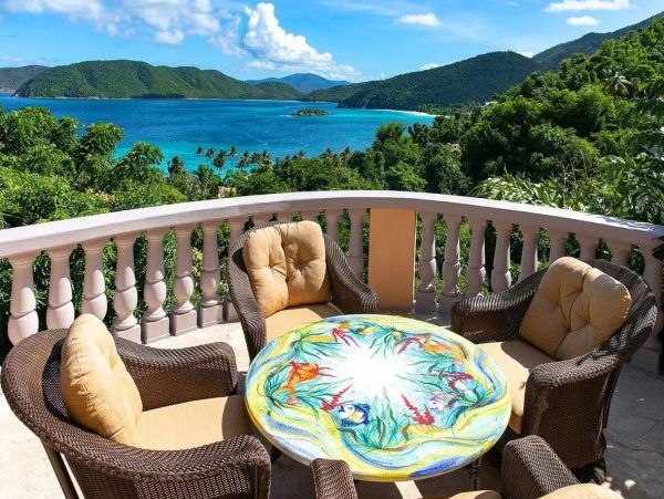 Luxury St. John Villa Rental - Peter Bay Caribbean Beachfront Estate