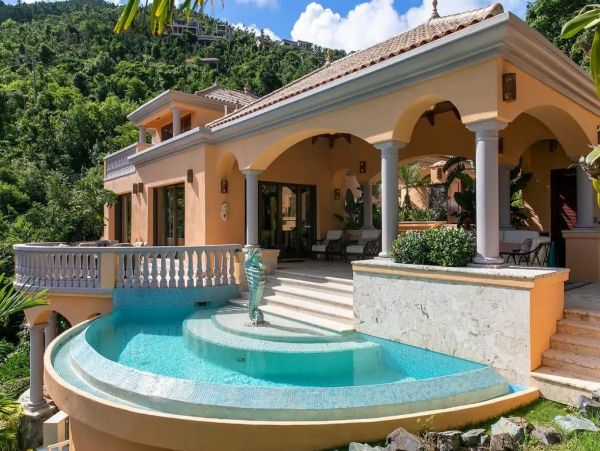 Luxury St. John Villa Rental - Peter Bay Caribbean Beachfront Estate