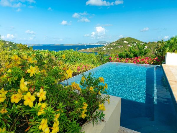 St. John Vacation Rental - Caribbean Luxury Villa with Infinity Pool & Guesthouse
