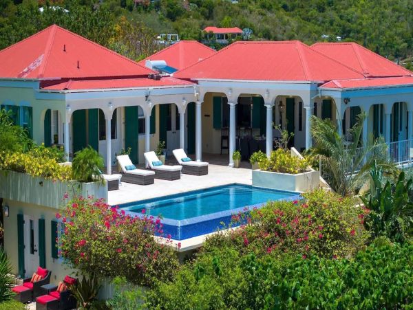 St. John Vacation Rental - Caribbean Luxury Villa with Infinity Pool & Guesthouse