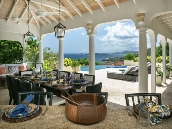 St. John Vacation Rental - Caribbean Luxury Villa with Infinity Pool & Guesthouse