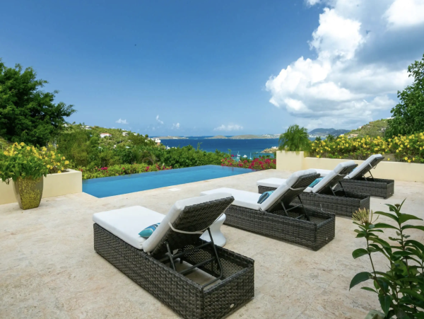 St. John Vacation Rental - Caribbean Luxury Villa with Infinity Pool & Guesthouse